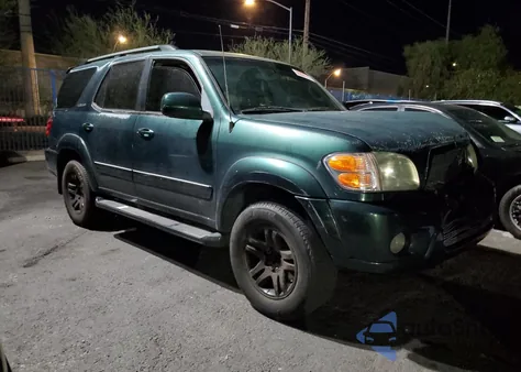 2004 Toyota Sequoia Limited from USA, damaged, VIN 226015